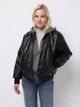 Куртка из искусственной кожи женская Colin's CL1076417BLK S Black (8684112818849) - изображение 1