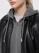 Куртка из искусственной кожи женская Colin's CL1076417BLK S Black (8684112818849) - изображение 4