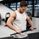 Zestaw hantli regulowanych 2 x 10 kg ze sztangą Gymtek G-66603 Granatowo-czarny (5907766666035) - obraz 13