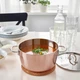 Каструля з кришкою, мідь/нержавіюча сталь, 3 літри IKEA FINMAT 405.175.72 - изображение 5