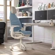 Геймерське крісло, синій/світло-сірий IKEA BÄSTBOLL 805.859.60 - изображение 2