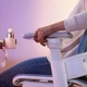 Геймерське крісло, синій/світло-сірий IKEA BÄSTBOLL 805.859.60 - изображение 8