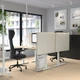 Офісний стілець з підголівником, сірий/чорний IKEA GRÖNFJÄLL 295.139.19 - изображение 3