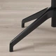 Конференц-стілець, шпон ясена, чорно - темно-сірий IKEA FJÄLLBERGET 004.852.43 - изображение 6