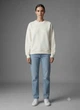 Свитшот на флисе H&M Studio XXXL Белый 1014355_бел - изображение 1
