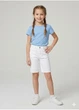 Шорты джинсовые H&M 152 Белый 0595748 - изображение 2