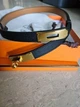 Жіночий ремінь HERMES Kelly натуральна шкіра. Чорний - зображення 5