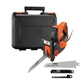 Пила сабельная мережева BLACK+DECKER RS890K (500 Вт, 100 мм, 2700 об/хв) + кейс электроножовка ручная ножовка электропила (44218) - изображение 2