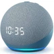 Cмарт колонка с LED часами Amazon Echo Dot 4th Generation with Clock (Blue) Английский / Испанский, умная акустика - изображение 1