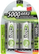 Акумуляторні батарейки NiMH Ansmann D/HR20 5000mAh 1.2V - 2шт. (5030922) - зображення 2