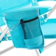 Пляжне крісло Outtec 2 в 1 з функцією шезлонга Sun Lite Бірюзове 187737 (5907766662716) - зображення 7