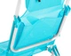 Пляжне крісло Outtec 2 в 1 з функцією шезлонга Sun Lite Бірюзове 187737 (5907766662716) - зображення 8
