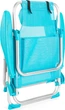 Пляжне крісло Outtec 2 в 1 з функцією шезлонга Sun Lite Бірюзове 187737 (5907766662716) - зображення 6