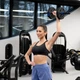 Набір регульованих гантелей 2 × 20 кг зі штангою Gymtek G-66605 Синьо-чорний (5907766666059) - зображення 14