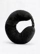 Сумка-подушка для подорожей на шию 79 × 18 см з двома ремінцями чорна (rBPillow-1000) - зображення 3