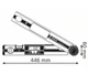 Кутомір Bosch GAM 220 (447х60х52 мм) цифровий (25264) - зображення 3