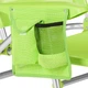 Пляжне крісло Outtec 2 в 1 з функцією шезлонга Sun Lite Лаймове 187736 (5907766664925) - зображення 9