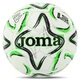 Мяч футбольный №5 TPU Joma EGEO II (№5, 4 сл., сшитый вручную, белый-зеленый) (401413-117-T5_Белый-зеленый) - изображение 1