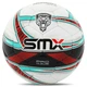 М'яч футбольний професійний №5 SOCCERMAX (PU, Білий-Червоний) (FB-5049_Білий-Червоний) - зображення 1
