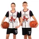 Форма баскетбольная детская NBA клуб Raptors 15 BA-6658 Белый-черный XL рост 134-150 - изображение 2
