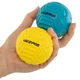 М'яч масажний для МФР ø6см 2 штуки LivePRO Foot massage ball LP8507 (d-6см, блакитний-жовтий) - изображение 6