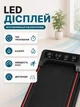 Беговая дорожка складная для дома электрическая 10 км/ч для ходьбы бега и кардиотренировок LED-дисплей пульт ДУ Bluetooth держатель для телефона Черная - изображение 4