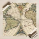 Постер Древняя карта Земли 1658, Earth Ancient Map, интерьерный декор, A1 60×75 см (id3038) - изображение 4