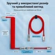 Кабель ATTACK SHARK C01PRO Type-C - Aviator COILED CABLE (Red) - изображение 5