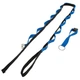Лента стропа с петлями для растяжки Stretch Strap с дверным якорем Record Pro (14 петель, полиэстер, размер 280х3,7см, черный-синий) (FI-6907) - изображение 1