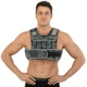 Жилет утяжелитель с регулируемым весом LiveUp WEIGTH VEST LP8195-10 1-10кг (нейлон, наполнитель-металлические шарики, черный-серый) - изображение 2