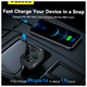 FM-трансмиттер Baseus S-09 Lite черный для автомобиля с Bluetooth и USB Type-C быстрая зарядка 35 Вт - изображение 8