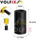 Втулка перехідна для фрез VOLFIX с 12,7 на 8 мм (VT-12.7-8) - зображення 2