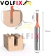 Фреза пряма пазова VOLFIX D3 h13 d8 ((FZ-10) D3 h13 d8) - изображение 2