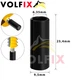 Втулка перехідна для фрез VOLFIX с 9,5 на 6,35 мм (VT-9,5-6.35) - зображення 2