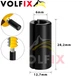 Втулка перехідна для фрез VOLFIX с 12,7 на 6 мм (VT-12.7-6) - зображення 2