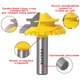 Фреза для кутового зрощування деревини VOLFIX FZ-120-553 d12 (FZ-120-553 d12) - зображення 6