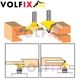 Фрези для з'єднання стійових дверей VOLFIX FZ-120-830 d12 (FZ-120-830 d12) - изображение 3