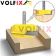 Фреза для вирівнювання поверхні VOLFIX FZ-120-400 D57 h15 d8 (FZ-120-400 d8) - изображение 2