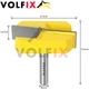 Фреза для вирівнювання поверхні VOLFIX FZ-120-400 D57 h15 d8 (FZ-120-400 d8) - изображение 3