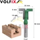 Фреза Т-образна пазова VOLFIX FZ-120-362 D32 h6 d8 (FZ-120-362 D32 h6 d8) - зображення 2