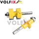 Фрези паз шип пазо шипова (тато мама) VOLFIX FZ-120-630 d8 (FZ-120-630 d8) - изображение 7