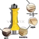 Фреза фігурна кромкова VOLFIX FZ-120-215 d12 h64 (FZ-120-215 d12 h64) - зображення 4