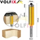 Фреза обкаточна пряма з нижнім підшипником VOLFIX FZ-120-423 d8 (FZ-120-423 d8) - изображение 3