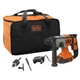 Перфоратор Black&Decker SDS-Plus,18 В, 2Ah, 1.2 Дж, 3 режими, сумка, 2.2 кг (BCD900D1S) BLACK&DECKER BCD900D1S 1054221 - зображення 5