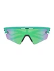 Спортивні окуляри для велоспорту OAKLEY Sphaera Slash Neon Pop Collection OO9499-1436 Matte Celeste/Prizm Road Jad - изображение 5