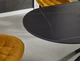 Стол GASTON CERAMIC 100(135)*100 черный - изображение 6