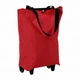 Сумка хозяйственная на колесах Shopping Bag 32 х 15 х 40 см (R32864) Красный - изображение 3
