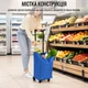 Сумка хозяйственная на колесах Shopping Bag 32 х 15 х 40 см (R32864) Синий - изображение 7