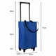 Сумка хозяйственная на колесах Shopping Bag 32 х 15 х 40 см (R32864) Синий - изображение 10