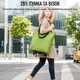 Сумка господарська на колесах Shopping Bag 32 х 15 х 40 см (R32864) Зелений - зображення 10